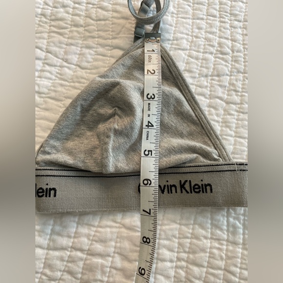Calvin Klein Modern Triangle Bralette - Picture 4 of 5